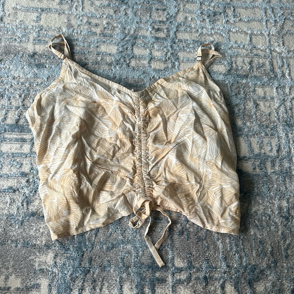 Flowy ROXY shirt with adjustable straps